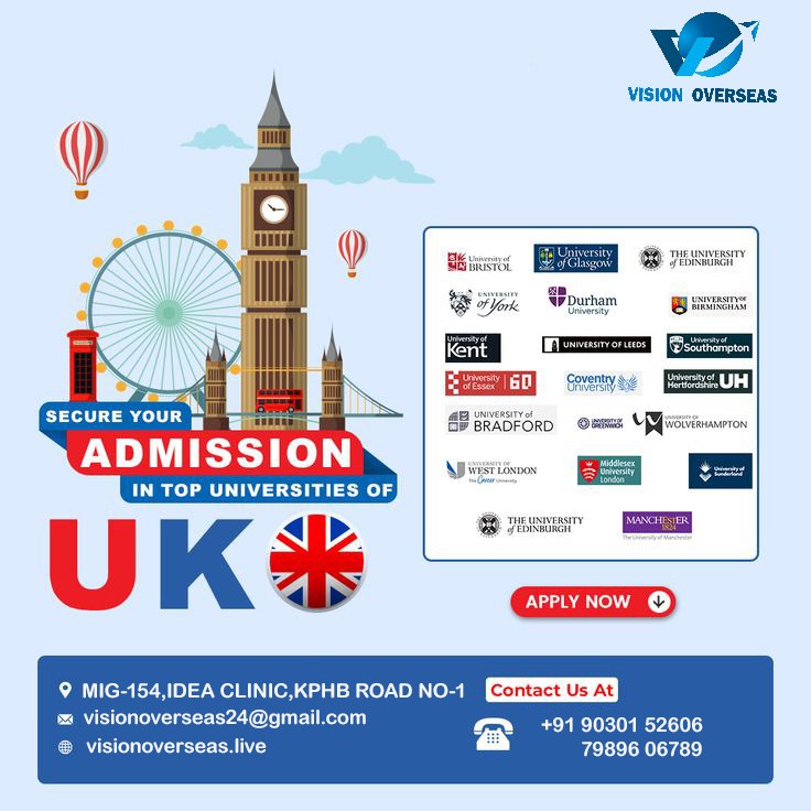 "Secure Your Admission in Top Universities of UK"